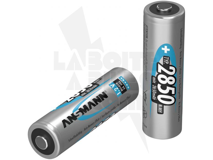 PILE RECHARGEABLE ANSMANN – AA HR6 – 1,2V 2850MAH – NI-MH HAUTE CAPACITÉ img.jpg