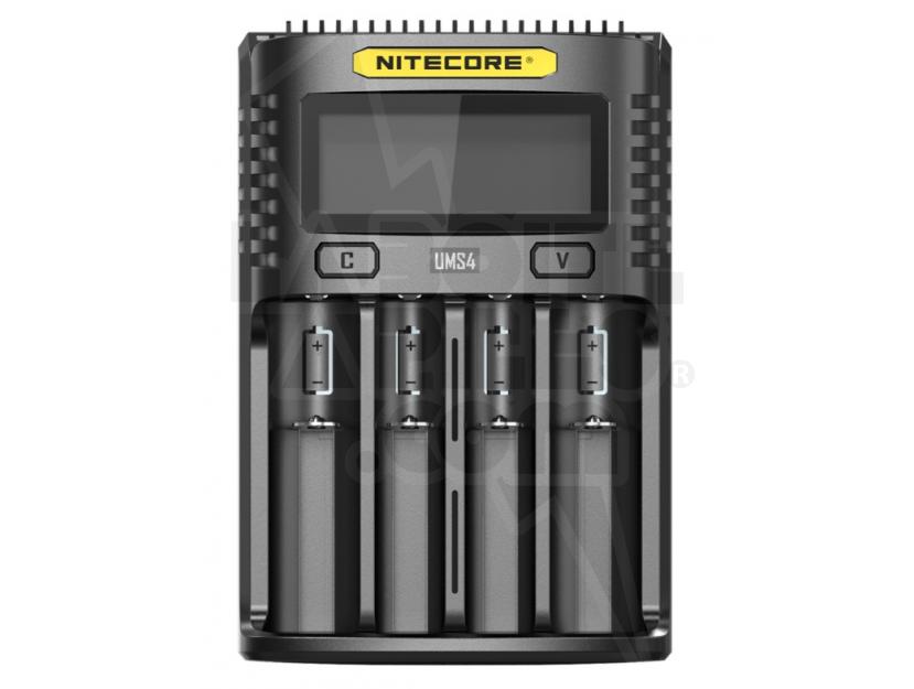 CHARGEUR USB INTELLIGENT UMS4 – 4 SLOTS HAUTE PERFORMANCE AVEC ÉCRAN LCD img.jpg