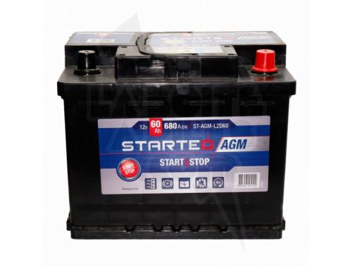 BATTERIE STARTEO AGM 12V 60AH 680A