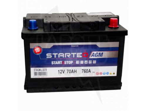 BATTERIE STARTEO AGM 12V 70AH 760A