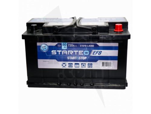 BATTERIE STARTEO EFB 12V 80AH 720A