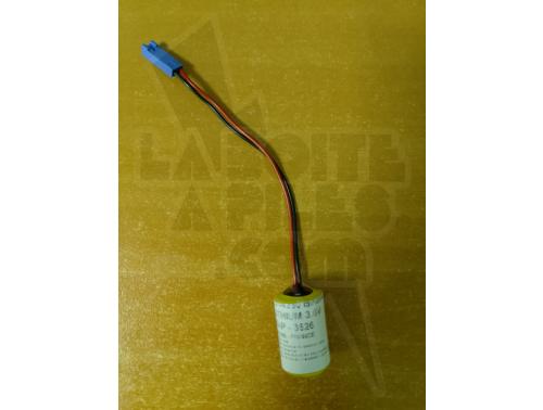 PILE LITHIUM 3.6V + CONNECTEUR BP28A