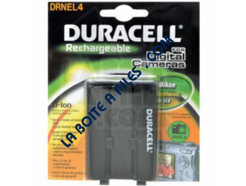 BATTERIE DURACELL POUR APPAREIL PHOTO NUMÉRIQUE 7.4V / 750MAH