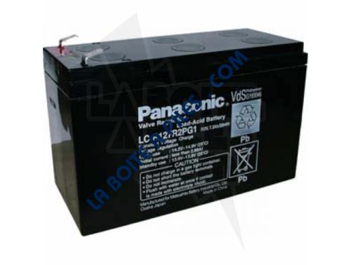 BATTERIE PLOMB PANASONIC 12V 7.2AH