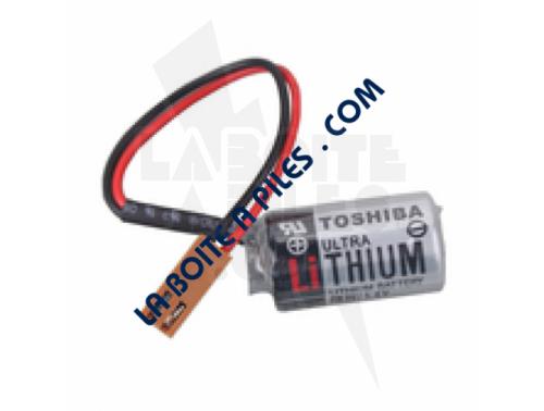 PILE LITHIUM 3.6V 1/2AA + CONNECTEUR