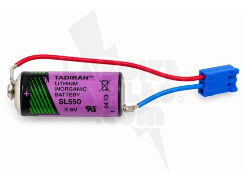 PILE LITH 1/2AA 3.6V+CONNECTEUR