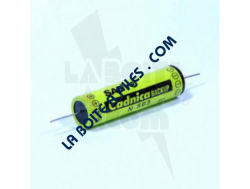 ACCU 3.6V-150MAH NICD