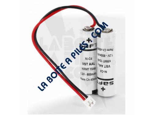 PACK ACCU 2.4V+CONNECTEUR