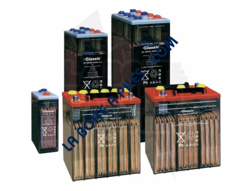 BATTERIE PLOMB 2V-100AH CHARGEE LIQUIDE