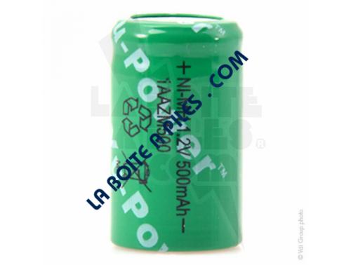 ACCU NIMH INDUSTRIEL 1/2AA 1.2V 500MAH