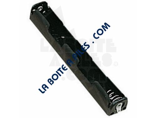 COUPLEUR 2 PILES R6 NOIR CONNEXIONS A SOUDER