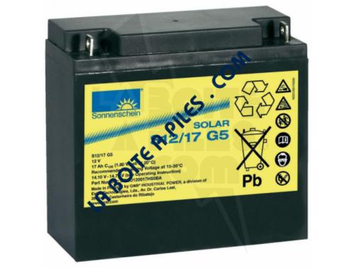 BATTERIE PB 12V-17AH SOLAIRE