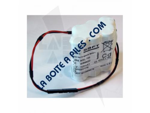 PACK 7.2V-700MAH NICD SORTIE FILS