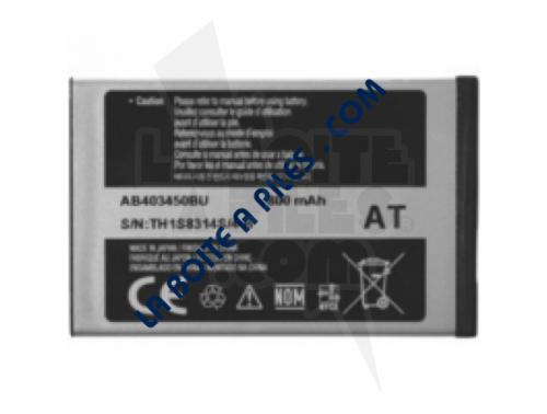 BATTERIE 3.7V 800MAH LI-ION