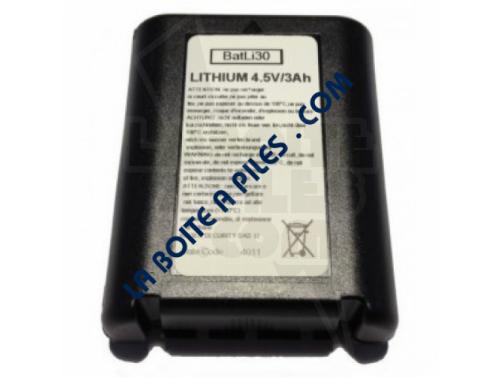 PILE LITHIUM 4.5 V- 3 AH POUR ALARME DAITEM