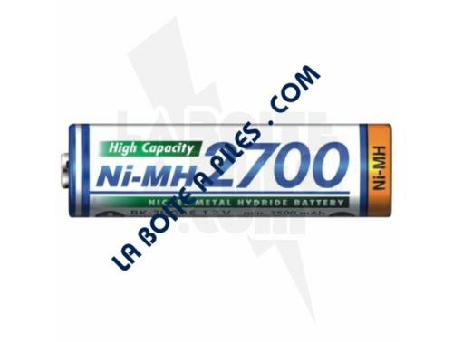 ACCU 1.2V-2700MAH NIMH EN VRAC