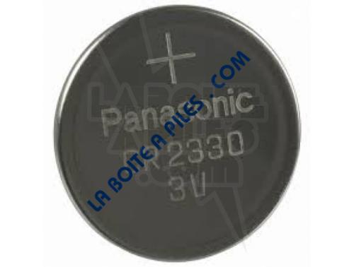 PILE LITHIUM 3V PANASONIC EN PLATEAU