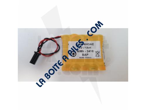 PACK 6V-1000MAH NIMH + CONNECTEUR