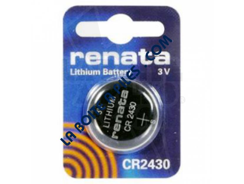 CR2430 Pile Lithium 3 V RENATA