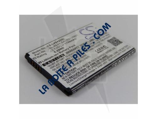 BATTERY LI-ION 3.7V-1700MAH-6.3WH NOIR STANDARD - 1 CELL