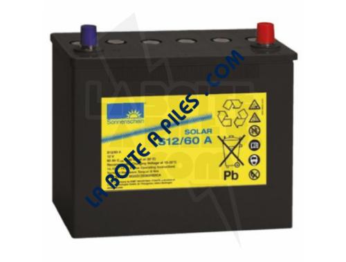 BATTERIE SOLAIRE 12V-60AH