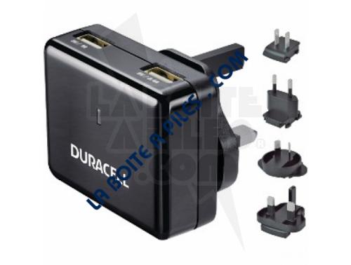 CHARGEUR USB DURACELL