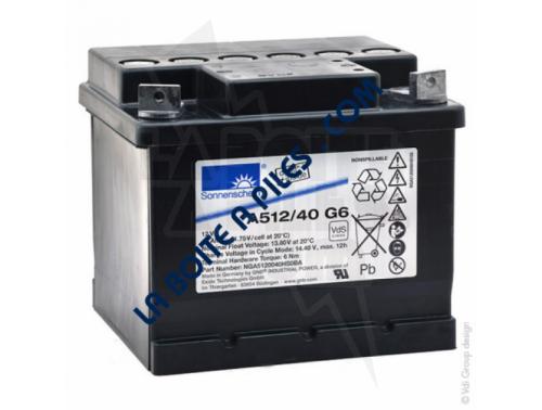 BATTERIE GEL DRYFIT A512/40 G6 12V 40AH SONNENSCHEIN