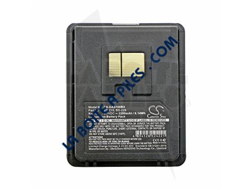 BATTERIE DE LECTEUR DE CODES À BARRES DATALOGIC 3.7V-2.2AH