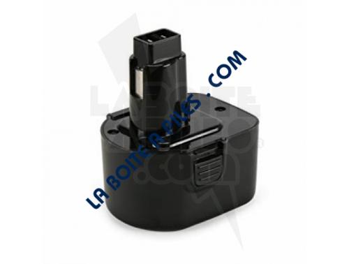 BATTERIE NI-MH COMPATIBLE BLACK ET DECKER 12V - 2.0AH