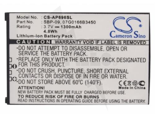 BATTERIE 3.7V 1300MAH LI-ION