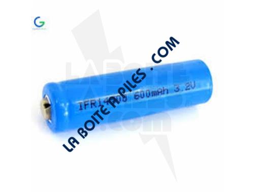 BATTERIE 3.2V 600MAH LIFEPO4