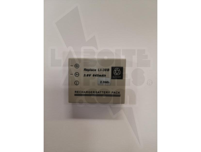 BATTERIE COMPATIBLE LI-ION 3.6V - 645 MAH OLYMPUS LI-30B img.jpg