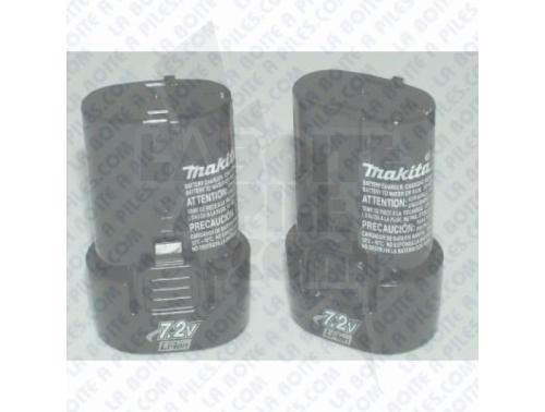 BATTERIE POUR PERÇEUSE MAKITA 7.2V - 1.5AH