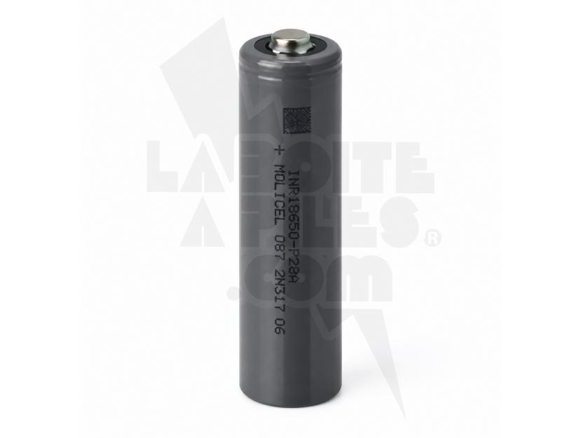 BATTERIE LI-ION MOLICEL 18650 - 3.7V - 2.8AH - 35A AVEC UN TÉTON img.jpg
