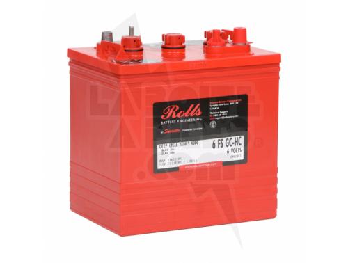 BATTERIE ROLLS ACIDE-PLOMB À DÉCHARGE PROFONDE – 6V/235AH