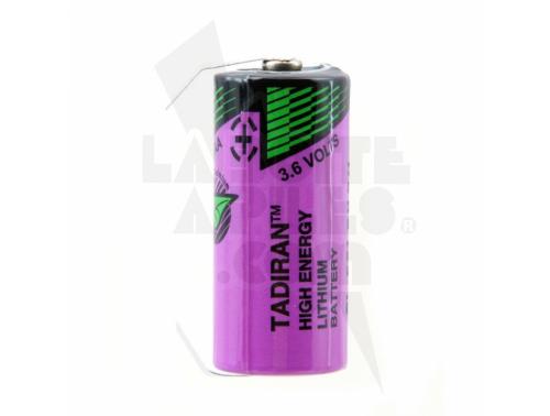 PILE LITHIUM TADIRAN 3.6V 1.1AH AVEC  LANGUETTE