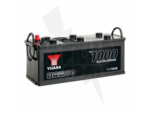 YUASA YBX1630 12V 143AH 900A SUPER HEAVY DUTY COMMERCIAL VEHICLE BATTERY