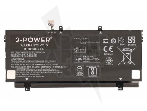 BATTERIE LI-ION 11,55V 5020MAH POUR HP SPECTRE