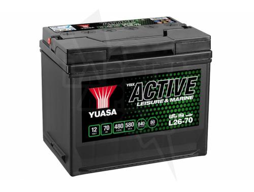 BATTERIE LEISURE & MARINE 12V 70AH 480A