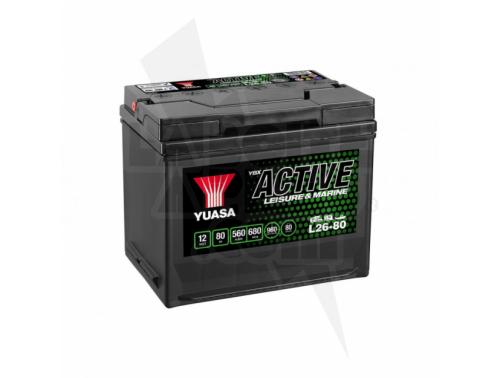 BATTERIE LEISURE & MARINE 12V 80AH 560A