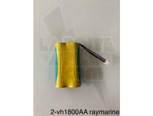 BATTERIE NIMH 2.4V POUR TÉLÉCOMMANDE RAYMARINE SMARTCONTROLLER PILOTE AUTOMATIQUE - 2/VH1600AA