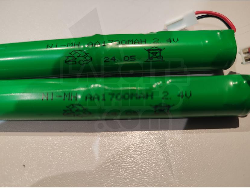BATTERIE 2.4V - 1800MAH POUR FL190A (LOT DE 2 BATTERIES) img.jpg
