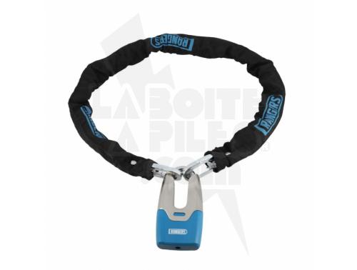 ANTIVOL CHAINE RANGERS GAINE AVEC CADENAS 1.20M DIAM. 10 MM