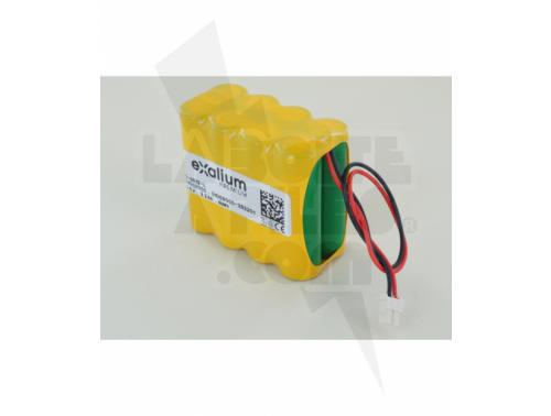 BATTERIE NIMH 9.6V POUR ALARME VISONIC