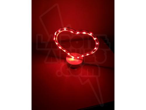 COEUR LED SUR PILE ST VALENTIN
