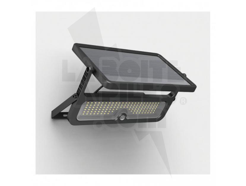 PROJECTEUR EXTERIEUR LED SOLAIRE NOIR 8W 3000K IP65+ DETECTEUR IR+TELECOMMANDE img.jpg